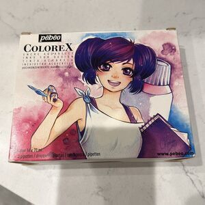 Colorex, Set, Set of 10 Assorted 20 ml Bottles for Mangas